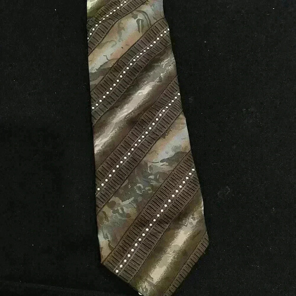 Fratelli moda handmade  silk tie - Picture 3 of 3